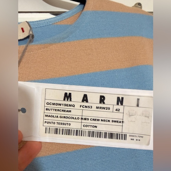 NWT Marni Colorblock Dress Size 42 - Picture 7 of 10